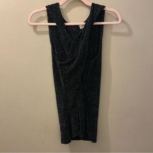 Michael Kors Black Sparkle Mini Dress